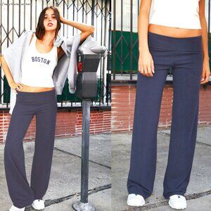 Brandy Melville Blue Flare Leggings